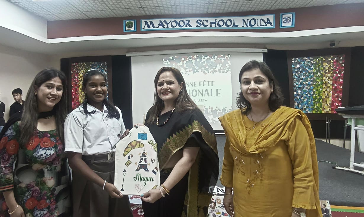 French National Day Celebration at Mayoor School Noida